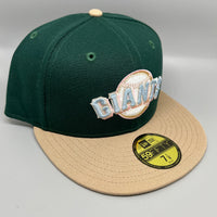 SF Giants (Dark Green/Tan) NE Fitted