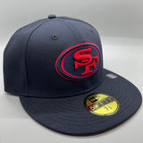 SF 49ers (NavyBlue/Red) NE Fitted