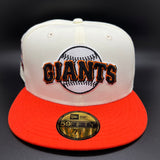 SF Giants (Cream/Orange) NE Fitted w/ TIG “Candlestick” Side Patch