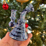 Holiday Sale Vulcan Glass Art 4.5” Fullyworked 10mm Mini Rig #2