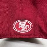 SF 49ers (Burgundy/White) NE Fitted