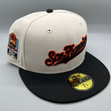 SF Giants NE Fitted (Stone/Black/Orange) w/ 2007 ASW Side Patch