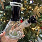 Holiday Sale (Dec 23rd) PURE GLASS 21” Custom Glycerin Coil Beaker