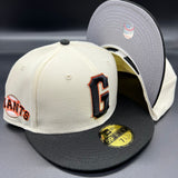 SF Giants (Retro City) NE Fitted w/ “Baseball Logo” Side Patch