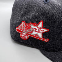 SF Giants NE Fitted (Heather Navy/Red) w/ 1961 ASG Side Patch
