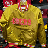 SF 49ers Satin Jacket  (Youth Size)