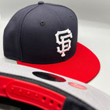 SF Giants (NavyBlue/Red/White) NE Snapback