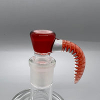 Jarred Bennett Glass 18mm Slide #17 (Pomegranate Over White)