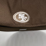 SF 49ers (Brown/White) NE Fitted