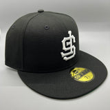 SF Giants “Upside Down” (Black/White) NE Fitted w/Green UV