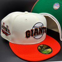 SF Giants (Cream/Orange) NE Fitted w/ TIG “Candlestick” Side Patch
