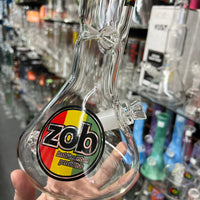 Holiday Sale (Dec 2nd) ZOB Glass 14” Beaker w/Fixed Showerhead Downstem