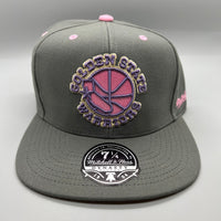 Holiday Sale GS Warriors MN Fitted (Gray/Purple/Pink) w/50th Anniv SP