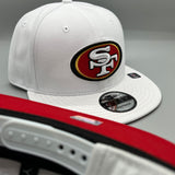 SF 49ers NE (White/Team) Custom Snapback