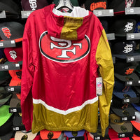 SF 49ers Mitchell&Ness Full Zipper Windbreaker