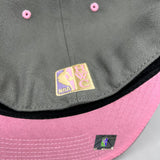 Holiday Sale GS Warriors MN Fitted (Gray/Purple/Pink) w/50th Anniv SP