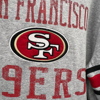 SF 49ers 47Brand Gray Hoodie