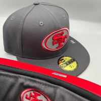 SF 49ers (DarkGray/Red) NE Fitted