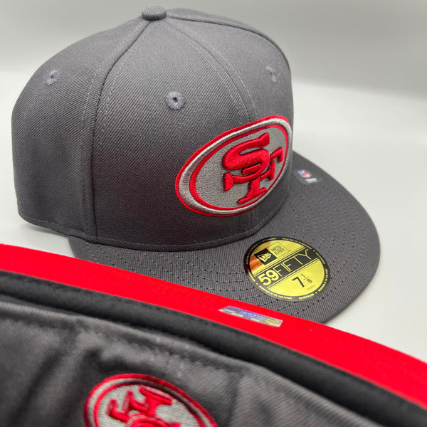 SF 49ers (DarkGray/Red) NE Fitted