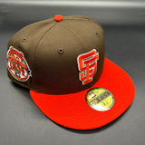 SF Giants (Brown/Orange/White) NE Fitted w/‘84 ASG Side Patch