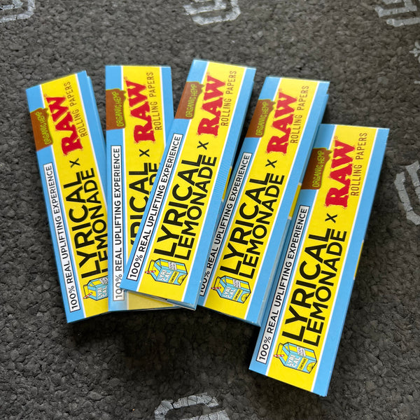 Raw x Lyrical Lemonade King Size Papers (5 packs)