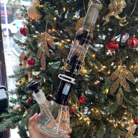 Holiday Sale (Dec 23rd) PURE GLASS 21” Custom Glycerin Coil Beaker