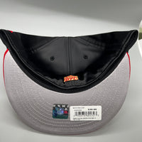 SF 49ers “Satin” (Black/Red) NE Fitted