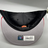 SF 49ers “Satin” (Black/Red) NE Fitted