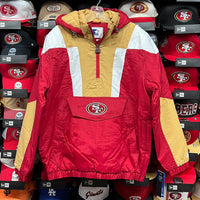 SF 49ers Starter (Red/Gold) 1/2 Zip Pullover