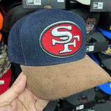 SF 49ers Mitchell&Ness Denim/Corduroy Snapback