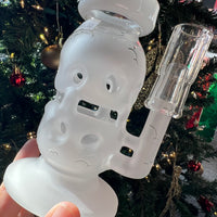 Holiday Sale (Dec 19th) High Tech Glassworks 7.5” Baby Bottle Rig (14mm Male Joint)