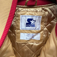 SF 49ers Starter Gold Satin Jacket