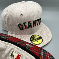 Holiday Sale (Dec 22nd) SF Giants NE Fitted (Wool Plaid)