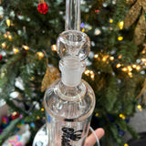 Holiday Sale Medicali Glass 12” Bent Neck Bubbler w/12-Arm Fixed Perq