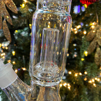 Holiday Sale (Dec 22nd) US TUBES 16” Custom 7mm Beaker w/Dome Perq