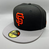 SF Giants NE Fitted (Black/Gray/Orange) w/ 2010 WSC SP