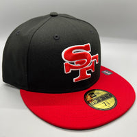 SF 49ers “Elemental” (Black/Red/White) NE Fitted