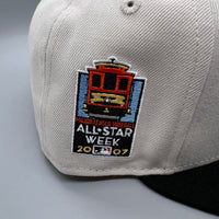 SF Giants NE Fitted (Stone/Black/Orange) w/ 2007 ASW Side Patch