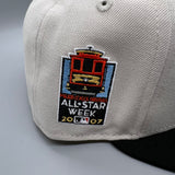 SF Giants NE Fitted (Stone/Black/Orange) w/ 2007 ASW Side Patch