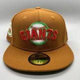 Holiday Sale SF Giants (LtBrown/NeonGreen/Red) NE Fitted w/ ‘00 InAug Season SP