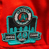 Holiday Sale (Dec 18th) Oakland Athletics NE Fitted w/ 40th Anniv Side Patch