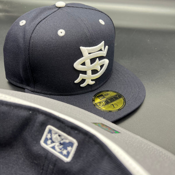 SF Seals Navy Blue White NE Fitted Goodfellas SF
