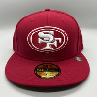 SF 49ers (Burgundy/White) NE Fitted