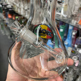 Holiday Sale (Dec 2nd) ZOB Glass 14” Beaker w/Fixed Showerhead Downstem