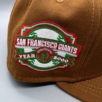 Holiday Sale SF Giants (LtBrown/NeonGreen/Red) NE Fitted w/ ‘00 InAug Season SP