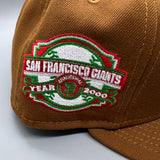 Holiday Sale SF Giants (LtBrown/NeonGreen/Red) NE Fitted w/ ‘00 InAug Season SP