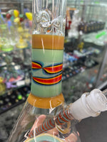 Holiday Sale (Dec 1st) 2K Glass Art Custom Beaker w/Dry Catcher