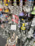 Holiday Sale (Dec 2nd) ZOB Glass 14” Bent Neck Beaker w/Showerhead Perq