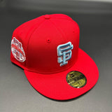 SF Giants NE Fitted (Red/Baby Blue/White) w/‘84 ASG Side Patch
