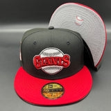SF Giants NE Fitted (Black/Red) w/‘84 ASG Side Patch